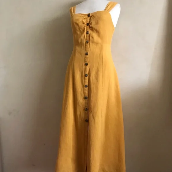 Poshmark linen dress discount
